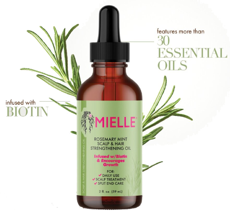 Comprar online Aceite Cabello Rosemary Mint Oil Mielle 59 ml en la tienda alpel.es - Peluquería y Maquillaje