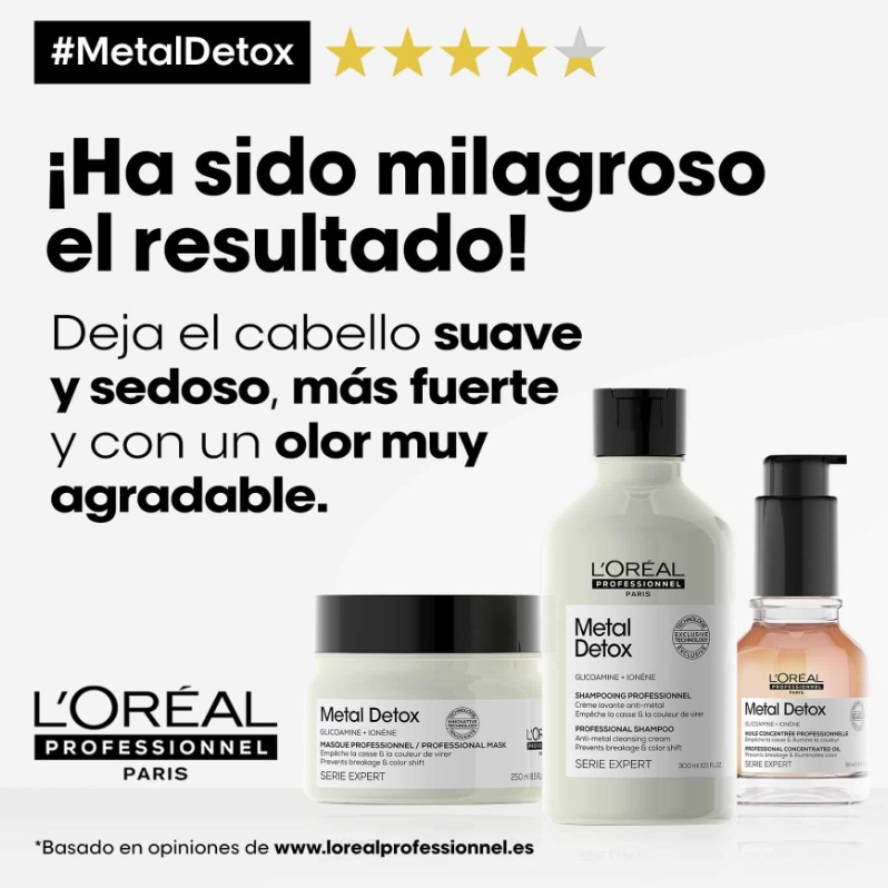 Aceite Concentrado L´Oreal Metal Detox 50 ml