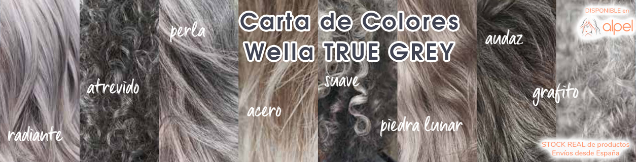 Carta de Colores de los matizadores Wella True Grey - Alpel tienda online Carta de Colores de los matizadores Wella True Grey - Alpel tienda online