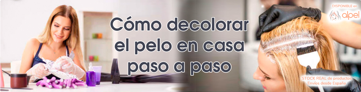 Como peluqueros profesionales te damos toda la información que necesitas para saber cómo decolorar el pelo en casa.