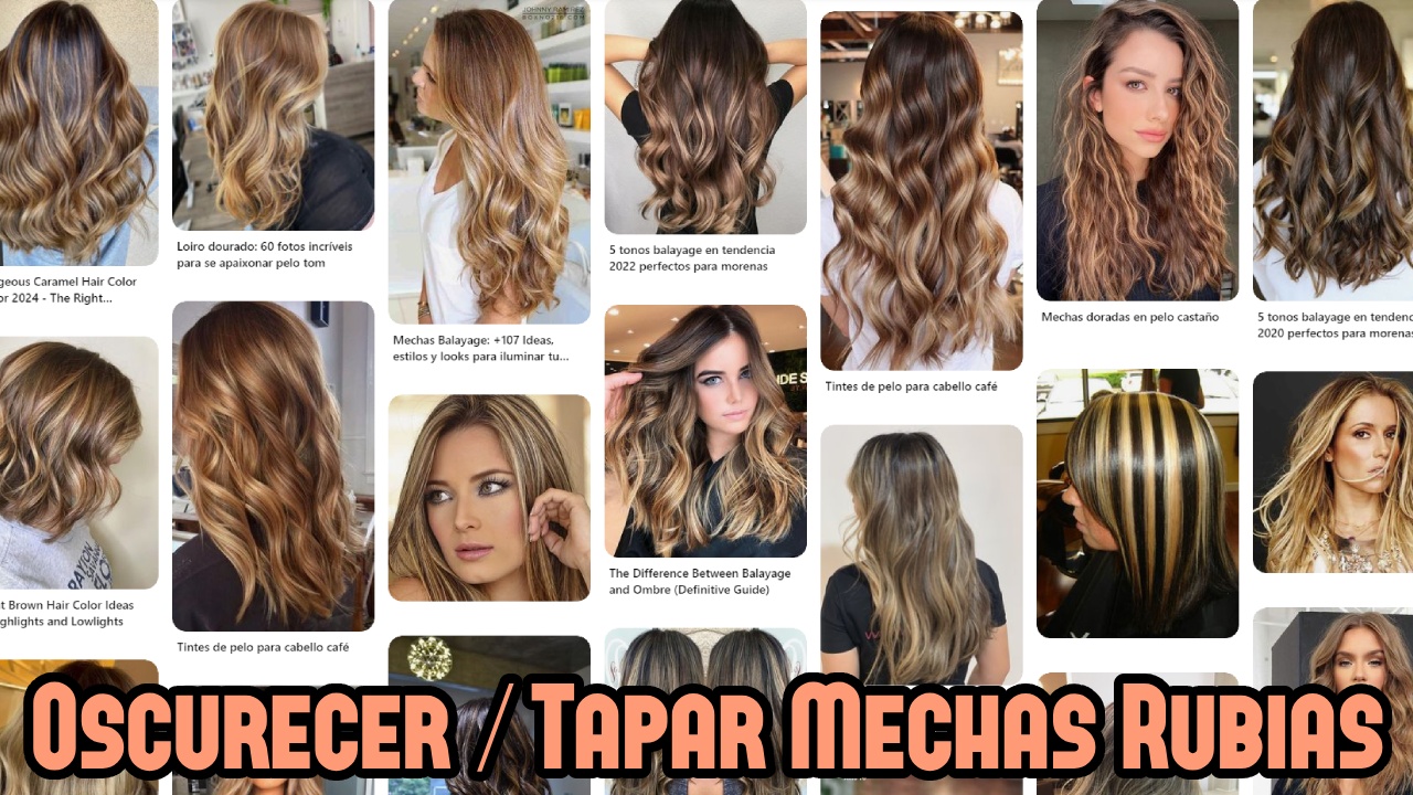 ¿Cómo oscurecer o tapar mechas rubias? Los trucos de los peluqueros de Alpel