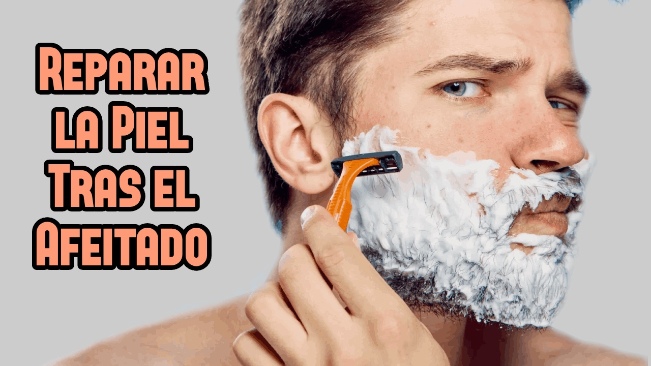 Cómo reparar la piel dañada después del afeitado | BarberShop Alpel
