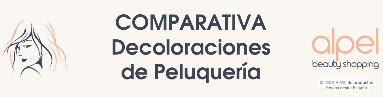 Aquí te mostramos una comparativa de las decoloraciones de peluquería profesional más utilizadas en la actualidad.