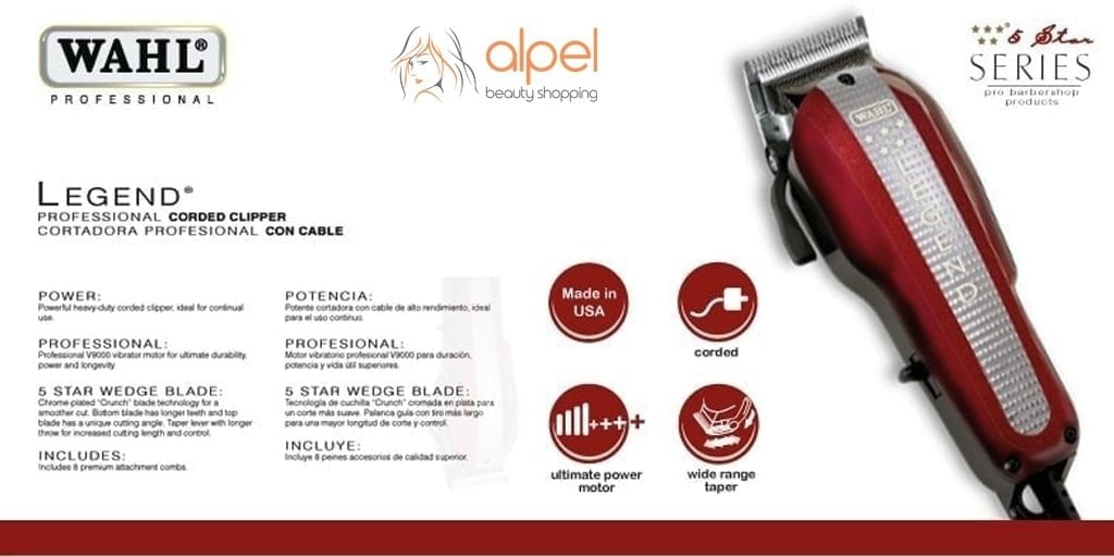 Wahl Legend, la nueva máquina cortapelo profesional realmente precisa Wahl Legend, la nueva máquina cortapelo profesional realmente precisa