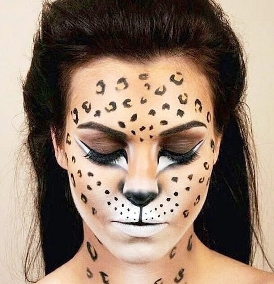  Maquillaje de Leopardo  Paso a paso 🔝