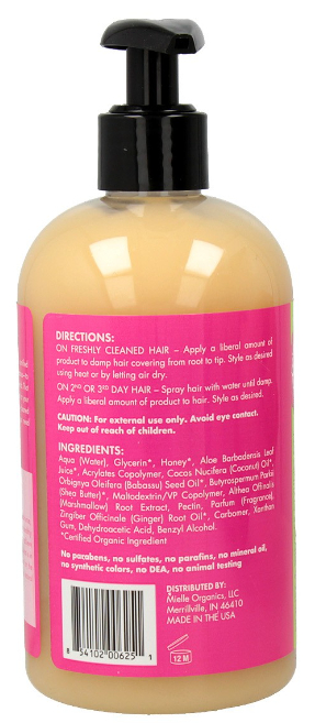 Comprar online Gel Rizos Peinado Honey Ginger Mielle 384 ml en la tienda alpel.es - Peluquería y Maquillaje