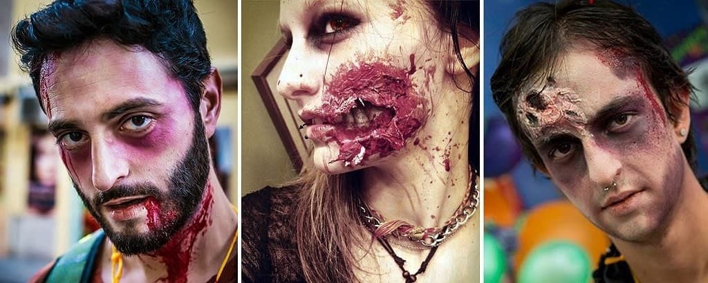 Ideas de maquillaje zombie fácil Ideas de maquillaje zombie fácil