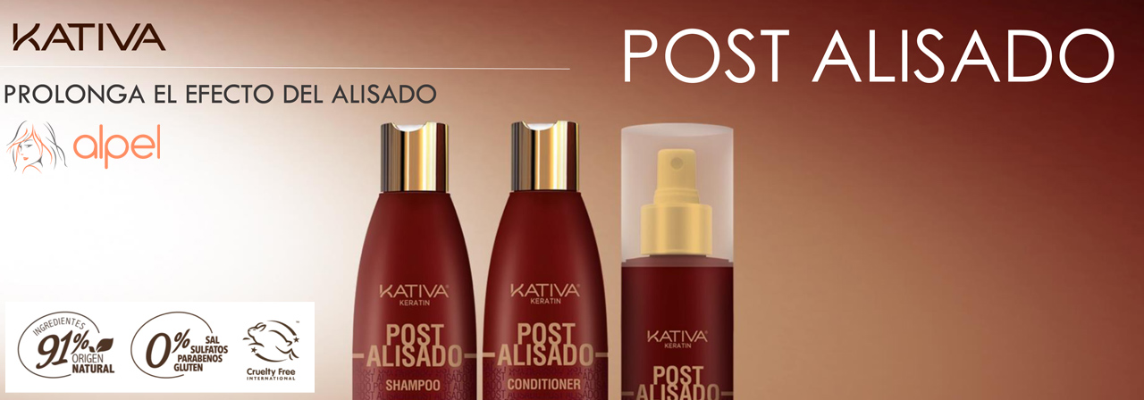 Compra online con descuento Kativa Keratin Post Alisado Compra online con descuento Kativa Keratin Post Alisado