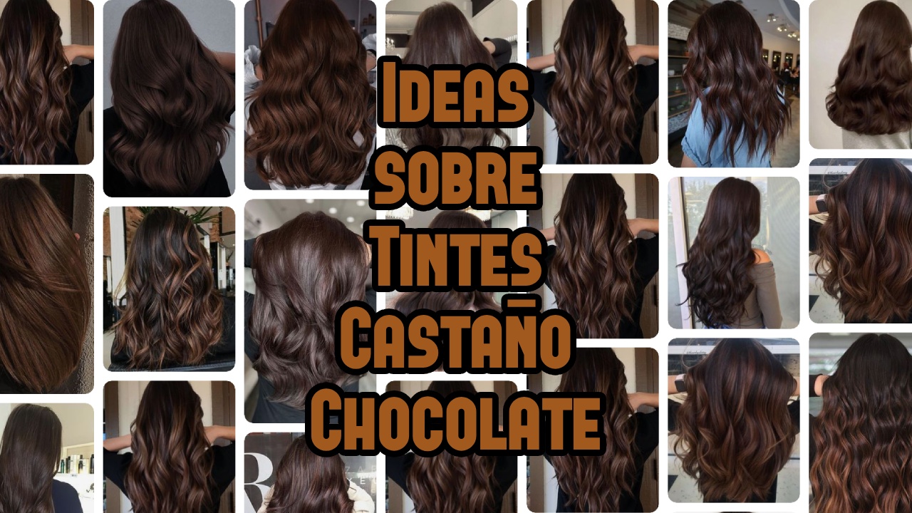 Las mejores ideas para los tintes Castaño Chocolate que favorecen a todas en Alpel tienda peluquería