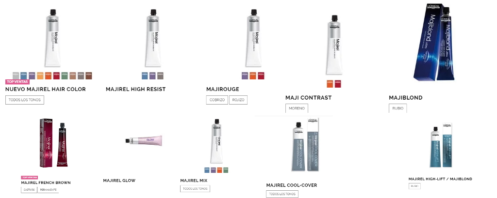 tintes l´oreal majirel tintes l´oreal majirel