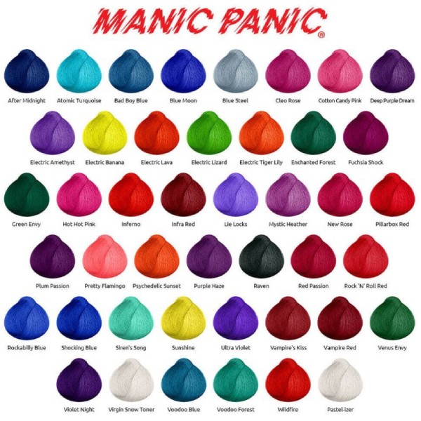 Tintes Sin Amoniaco Manic Panic Classic