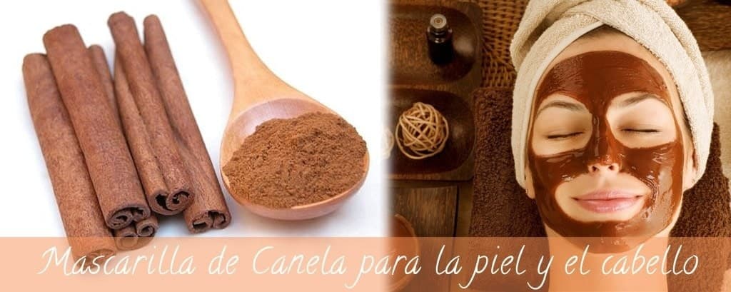 Mascarilla de Canela piel y el cabello