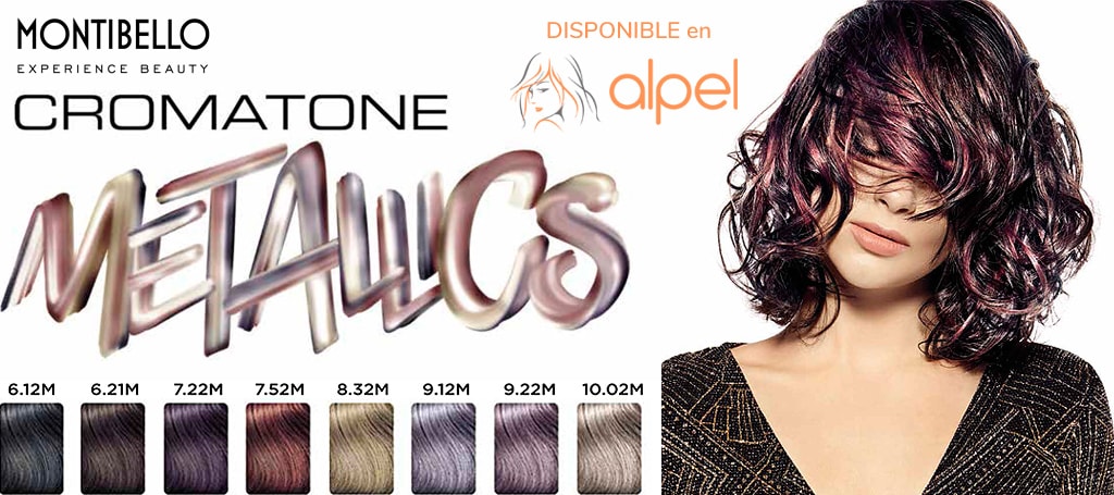 Consigue desde reflejos fríos a tonos metálicos con Montibello METALLICS