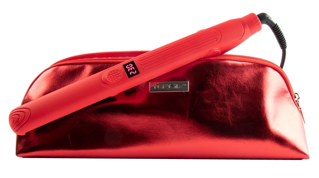 Plancha TERMIX 230 en color rojo con neceser rojo Plancha TERMIX 230 en color rojo con neceser rojo