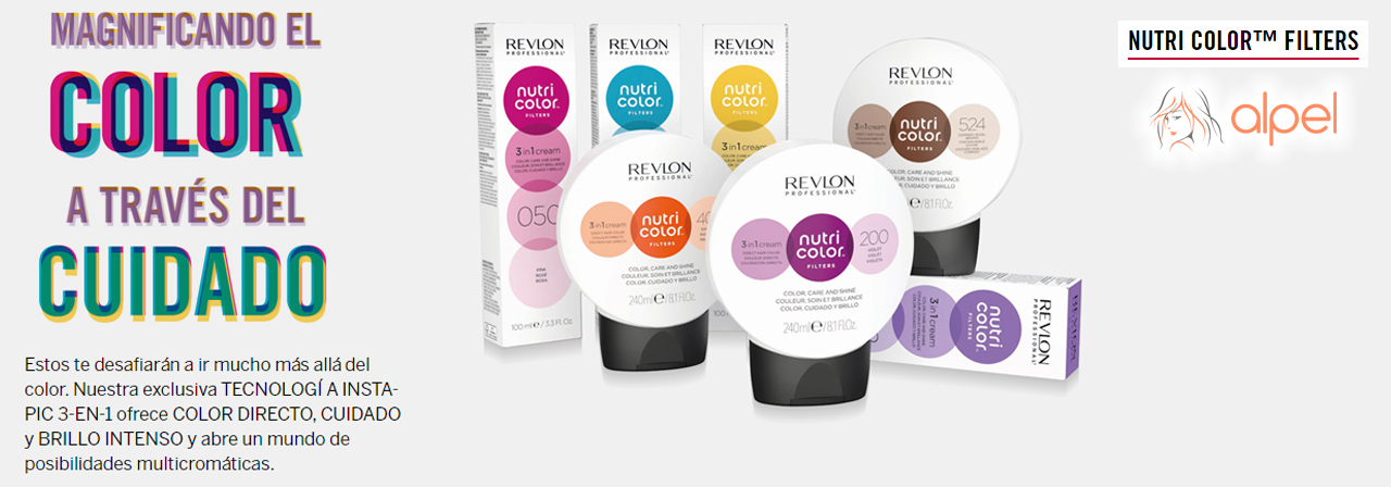 especificar Pavimentación válvula Mascarilla de color Nutri Color Filters de Revlon Professional 💯 Compra online Envío 24 hrs especificar Pavimentación válvula Mascarilla de color Nutri Color Filters de Revlon Professional 💯 Compra online Envío 24 hrs