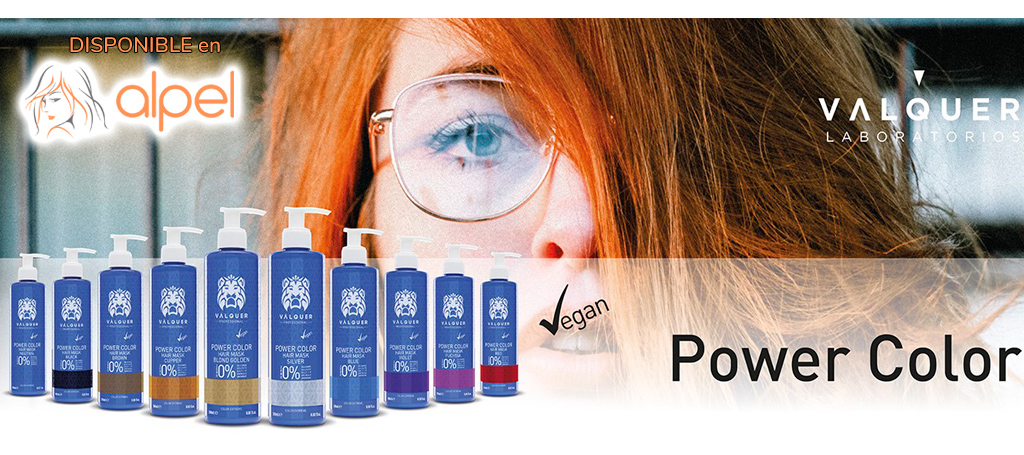 Valquer POWER COLOR: Nutre y aporta brillo al cabello Valquer POWER COLOR: Nutre y aporta brillo al cabello