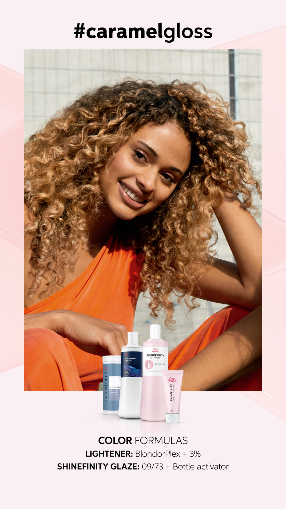 Como aplicar Wella Shinefinity #caramelgloss