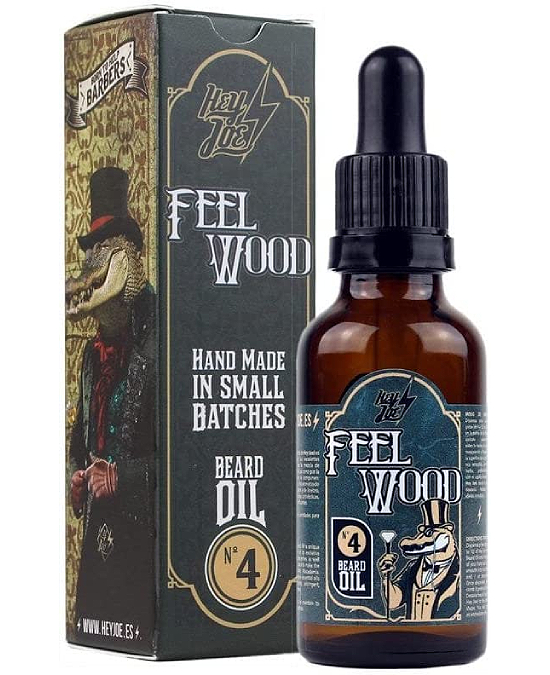 Comprar online Aceite Barba 30 ml Hey Joe 4 Feel Wood en la tienda alpel.es - Peluquería y Maquillaje