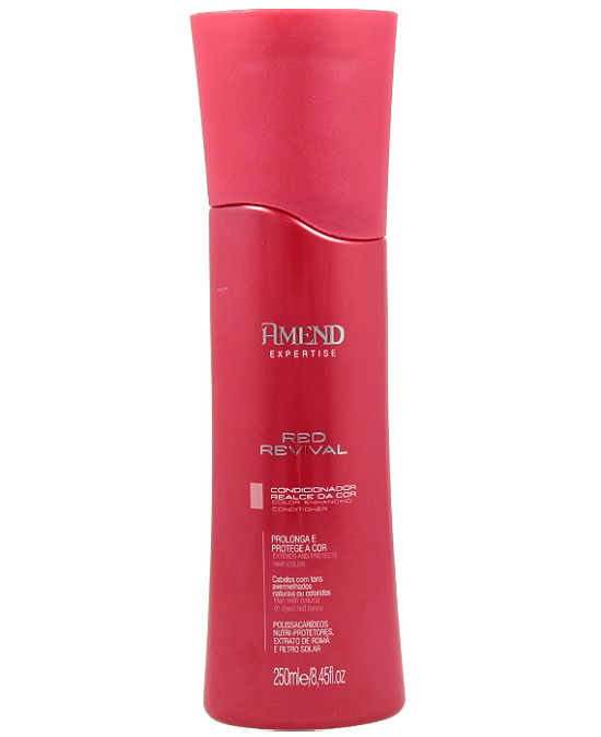 Comprar online Acondicionador Coloración Prolongada Tonos Rojos Amend Expertise Red Revival 250 ml en la tienda alpel.es - Peluquería y Maquillaje