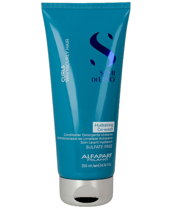 Comprar online Acondicionador Curls Hydrating Co-Wash Alfaparf Semi Di Lino 200 ml en la tienda alpel.es - Peluquería y Maquillaje