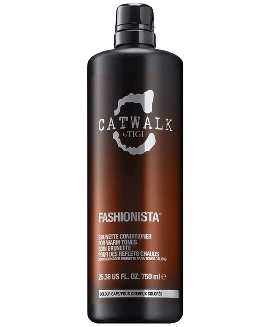 Comprar online Acondicionador Fashionista Brunette Tigi Catwalk 750 ml en la tienda alpel.es - Peluquería y Maquillaje