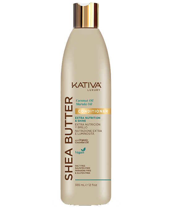 Comprar online Acondicionador Kativa Luxury Shea Butter Extra Nutrition Shine 355 ml en la tienda alpel.es - Peluquería y Maquillaje