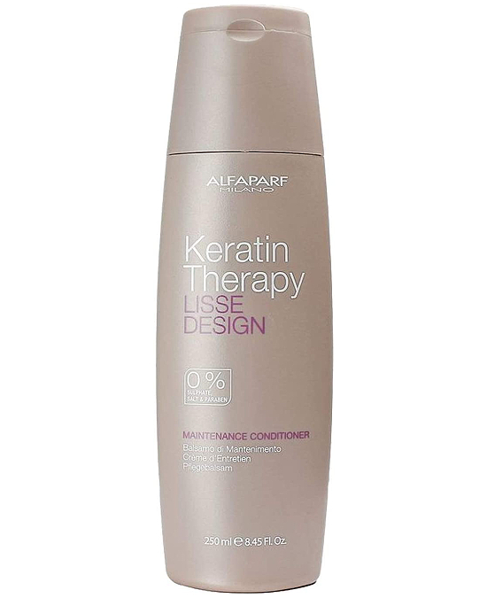 Comprar online Acondicionador Maintenance Conditioner Alfaparf Lisse Design Keratin Therapy 250 ml en la tienda alpel.es - Peluquería y Maquillaje