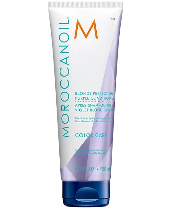 Comprar online Acondicionador Purple Blonde Perfecting Moroccanoil Color Care 200 ml en la tienda alpel.es - Peluquería y Maquillaje