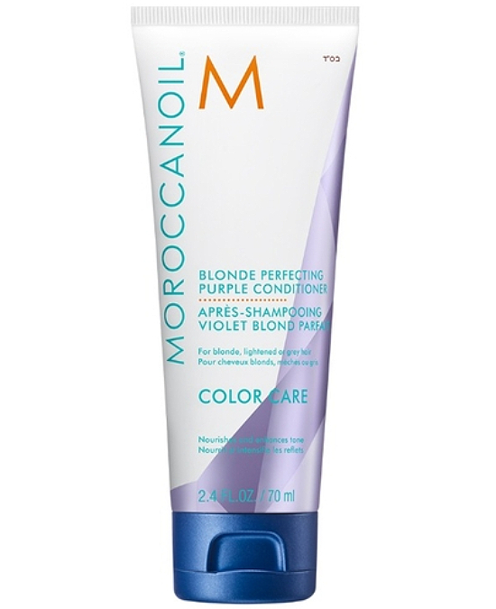 Comprar online Acondicionador Purple Blonde Perfecting Moroccanoil Color Care 70 ml en la tienda alpel.es - Peluquería y Maquillaje