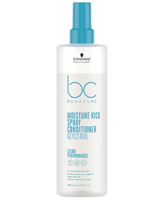 Comprar Schwarzkopf Bonacure Moisture Kick Spray Acondicionador Hidratante 400 ml online en la tienda Alpel