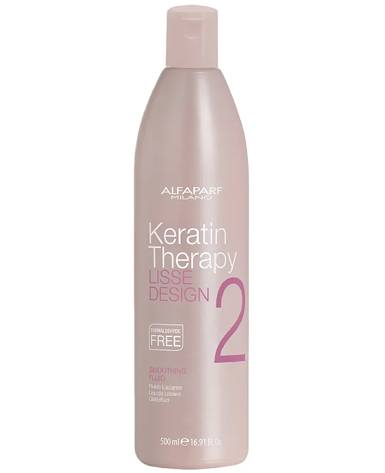 Comprar online Acondicionador Smoothing Fluid Alfaparf Lisse Design Keratin Therapy 500 ml en la tienda alpel.es - Peluquería y Maquillaje