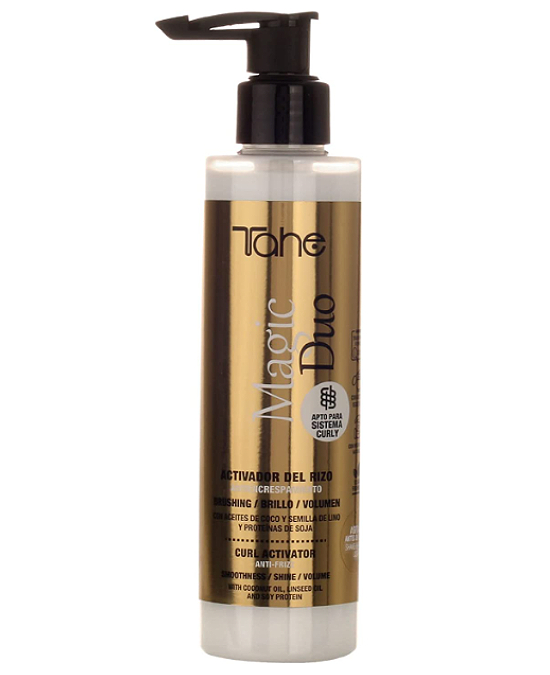 Comprar online Activador Rizo Anti Escrespamiento Duo 200 ml Tahe Magic Rizos en la tienda alpel.es - Peluquería y Maquillaje Comprar online Activador Rizo Anti Escrespamiento Duo 200 ml Tahe Magic Rizos en la tienda alpel.es - Peluquería y Maquillaje