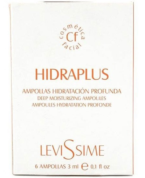 Comprar online Ampollas Tratamiento Facial Hidratación Profunda Hidraplus Levissime 6 x 3 ml a precio barato en Alpel. Producto disponible en stock para entrega en 24 horas