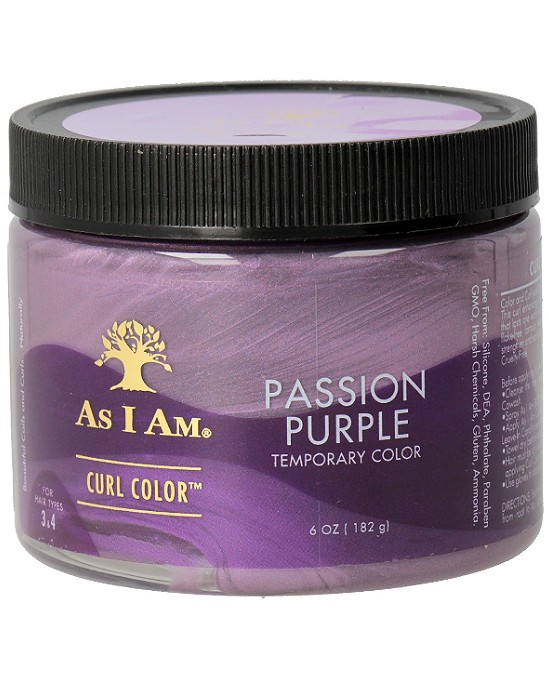 Comprar online As I Am Curl Color Passion Purple a precio barato en Alpel. Producto disponible en stock para entrega en 24 horas