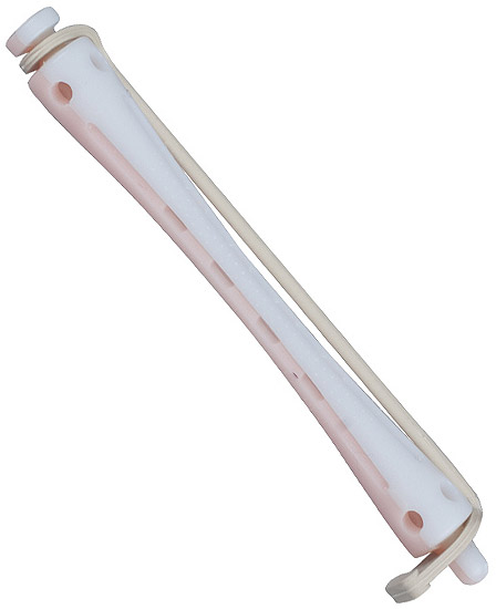 Comprar Bigudies Plastico Largos Rosa-Blanco N901 12 Unid online en la tienda Alpel