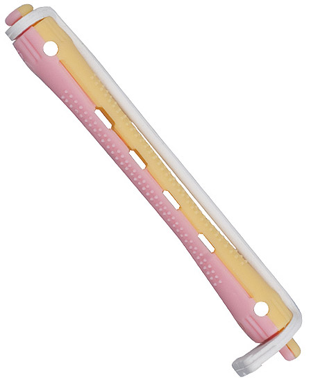 Comprar Bigudies Plastico Largos Amarillo-Rosa N902 12 Unid online en la tienda Alpel