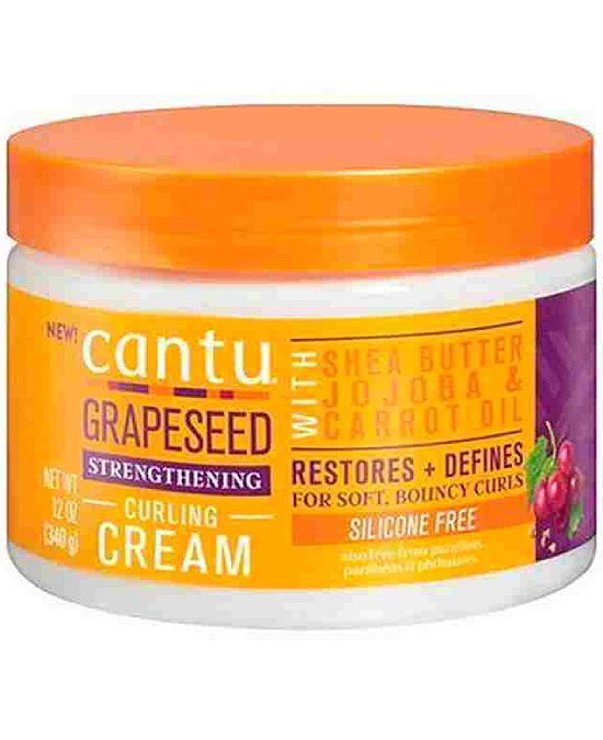 Comprar online Cantu Grapeseed Strengthening Curling Cream 340 gr en la tienda alpel.es - Peluquería y Maquillaje