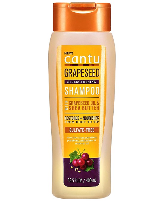 Comprar online Cantu Grapeseed Strengthening Shampoo 400 ml en la tienda alpel.es - Peluquería y Maquillaje