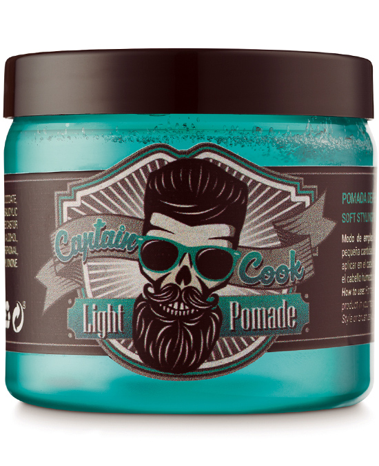 Comprar Captain Cook Light Pomade Pomada Fijacion Suave 200 ml online en la tienda Alpel