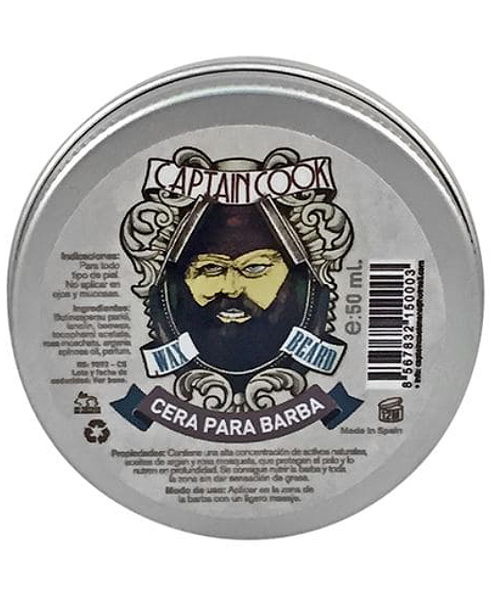 Comprar Cera Para Barba 50 ml Capitan Cook online en la tienda Alpel