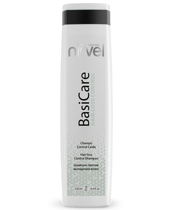 Comprar online nirvel basicare hair-loss control shampoo 250 ml en la tienda alpel.es - Peluquería y Maquillaje