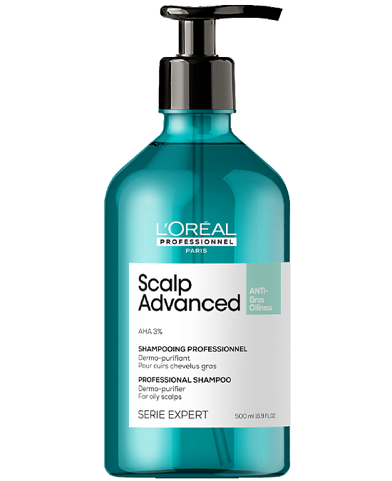 Comprar online Champú Antigrasa L´Oreal Scalp Advanced 500 ml en la tienda alpel.es - Peluquería y Maquillaje Comprar online Champú Antigrasa L´Oreal Scalp Advanced 500 ml en la tienda alpel.es - Peluquería y Maquillaje