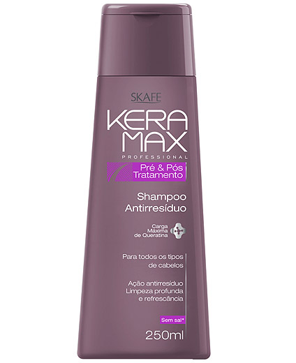 Champú Antirresiduos Pre & Post Tratamiento Keratina Keramax - Comprar online en Alpel Champú Antirresiduos Pre & Post Tratamiento Keratina Keramax - Comprar online en Alpel