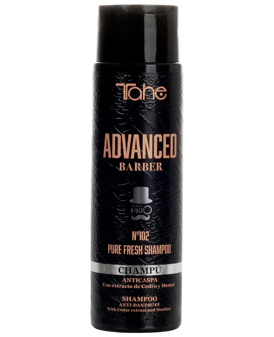 Comprar online Champú Cabello Hombre 102 Pure Fresh Shampoo Anticaspa 300 ml Tahe Advanced Barber en la tienda alpel.es - Peluquería y Maquillaje Comprar online Champú Cabello Hombre 102 Pure Fresh Shampoo Anticaspa 300 ml Tahe Advanced Barber en la tienda alpel.es - Peluquería y Maquillaje