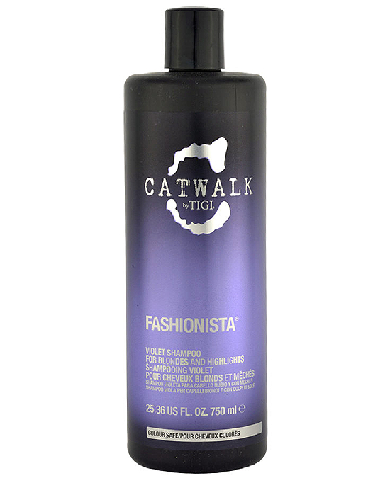 Comprar online Champú Fashionista Violet Tigi Catwalk 750 ml en la tienda alpel.es - Peluquería y Maquillaje