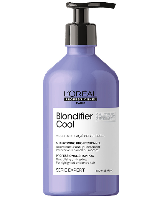 Champú L´Oreal Blondifier Cool 500 ml al mejor precio - Envíos 24 horas desde la tienda de la peluquería Alpel Champú L´Oreal Blondifier Cool 500 ml al mejor precio - Envíos 24 horas desde la tienda de la peluquería Alpel