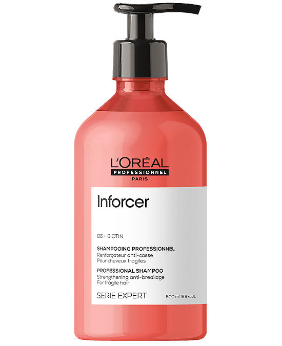 Champú L´Oreal Inforcer 500 ml al mejor precio - Envíos 24 horas desde la tienda de la peluquería Alpel Champú L´Oreal Inforcer 500 ml al mejor precio - Envíos 24 horas desde la tienda de la peluquería Alpel