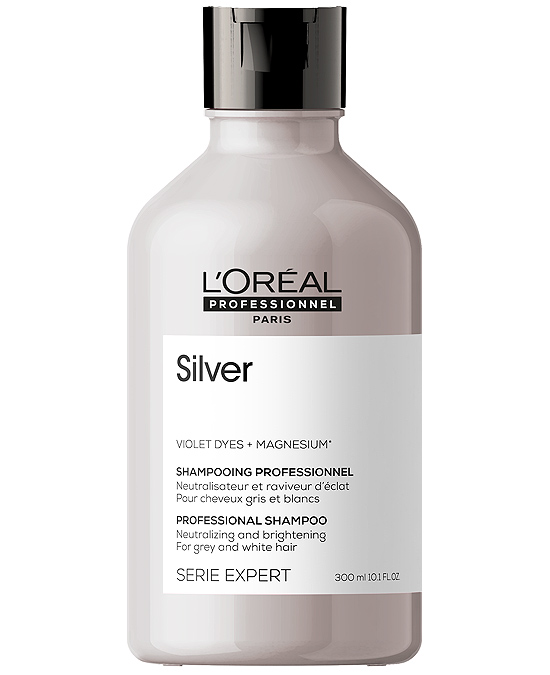 Champú L´Oreal Silver 300 ml al mejor precio - Envíos 24 horas desde la tienda de la peluquería Alpel