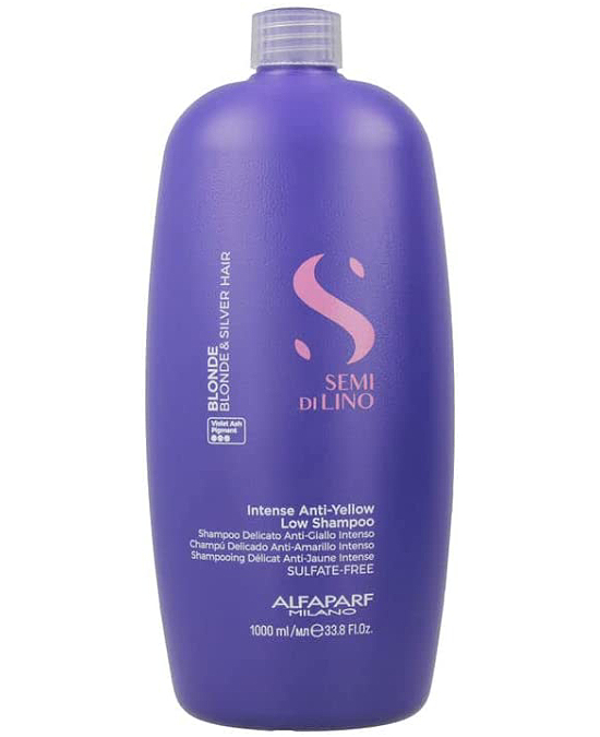 Comprar online Champú Low Shampoo Blonde Intense Anti Yellow Alfaparf Semi Di Lino 1000 ml en la tienda alpel.es - Peluquería y Maquillaje