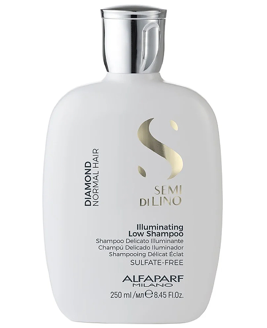 Comprar online Champú Low Shampoo Diamond Illuminating Alfaparf Semi Di Lino 250 ml en la tienda alpel.es - Peluquería y Maquillaje